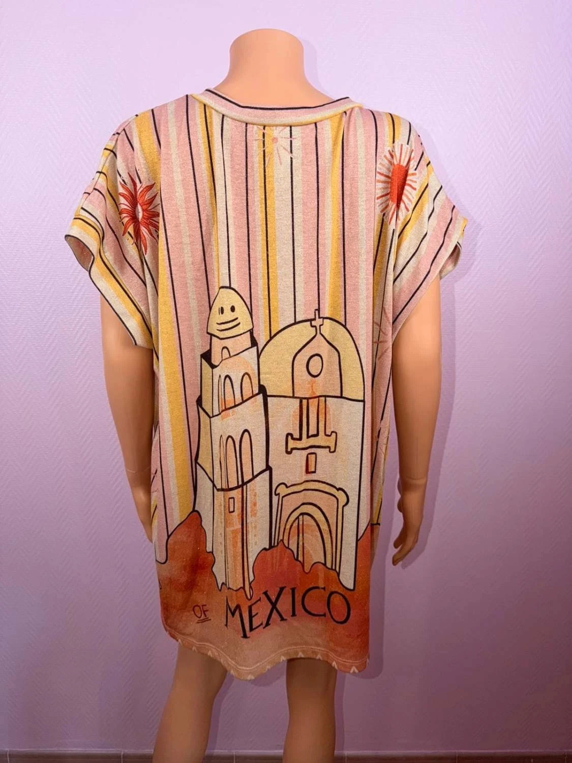 T-shirt voor dames met lurex, één keer gedragen, zeer goede staat – photo 6